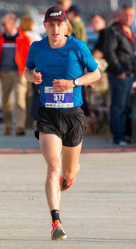 This photo is of Tom Wood. It was taken by Deganwy Dash 5 mile road race