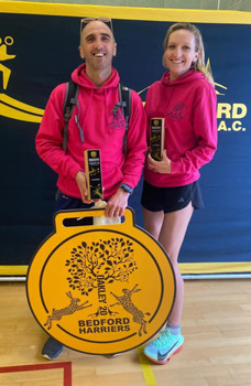 This photo is of Paul Leverton and Stephanie Giles. It was supplied by Jonathan White