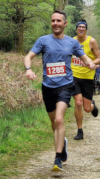 This photo is of Keith Gasson. It was taken by Racing Line Running