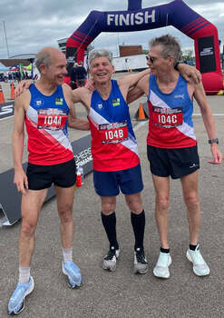 This photo is of Brian Green, Giovanni Puglisi and Bryan Vaughan. It was taken by John Exley