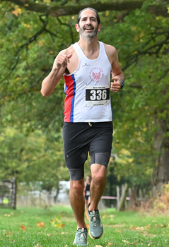 This photo is of Colin Hornby. It was taken by Racing Line Running