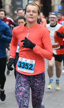 This photo is of Andrea Finnigan. It was taken by John Harvey