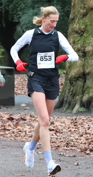 This photo is of Clare Hazell. It was taken by runthrough