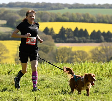 This photo is of Kathleen White. It was taken by Racing Line Running