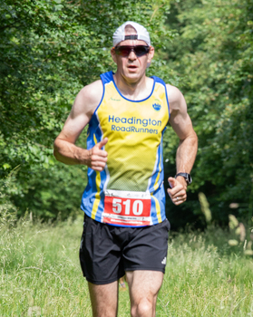 This photo is of Martin Leach. It was taken by Racing Line Running